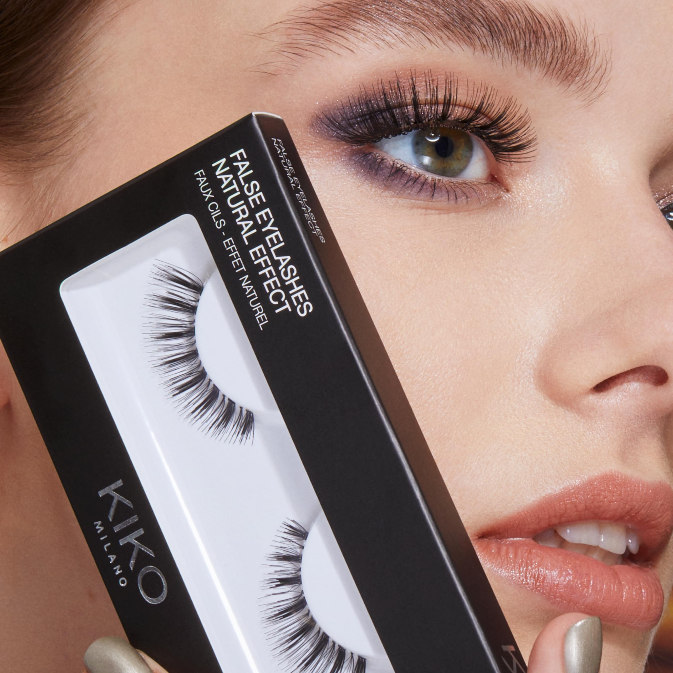 KIKO Milano False Eyelashes 01 Natural Effect | False Strip Eyelashes - Image 4