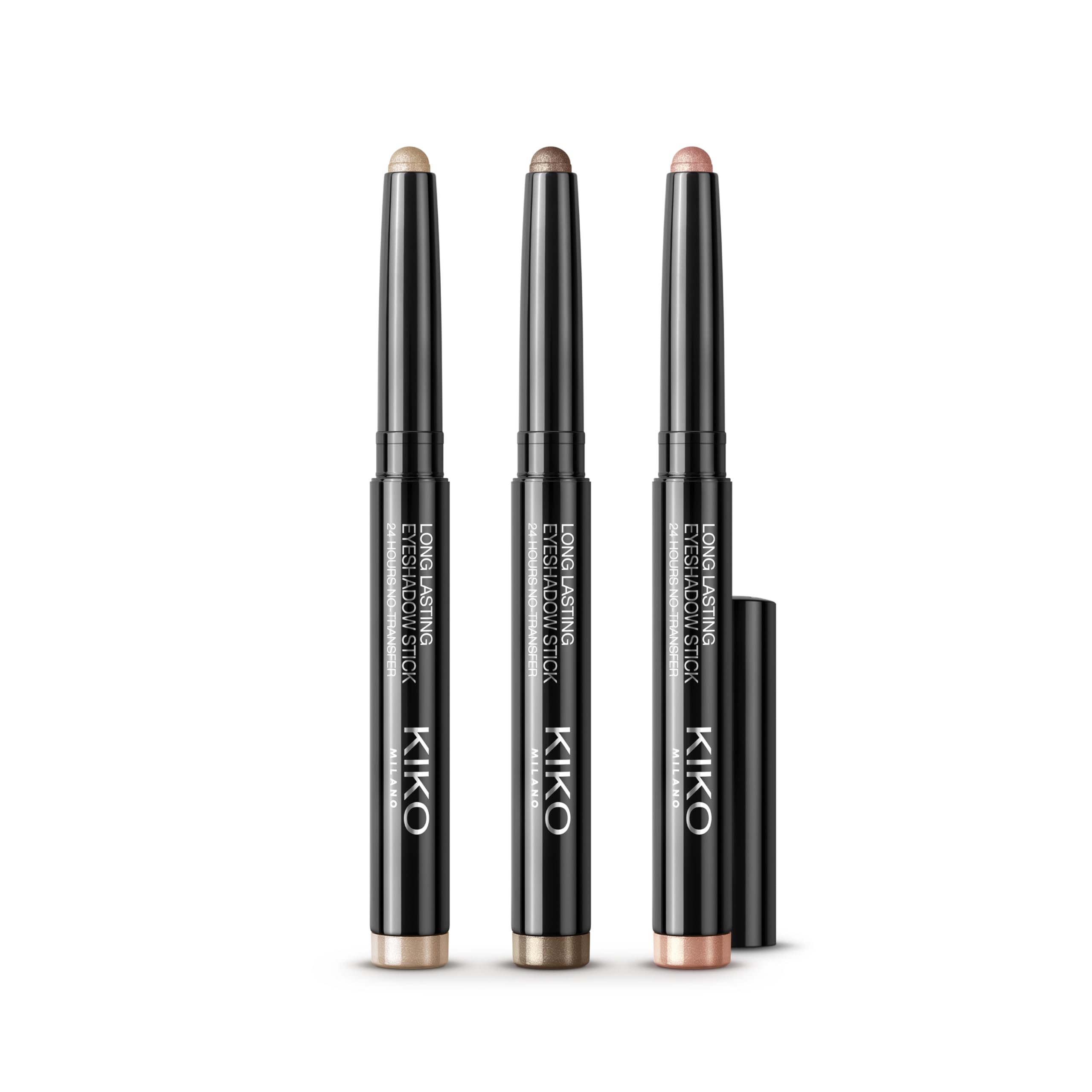 KIKO Milano Long Lasting Colour Eye Set 01 | 3 Eyeshadow Sticks With 24-Hour Hold - Image 3