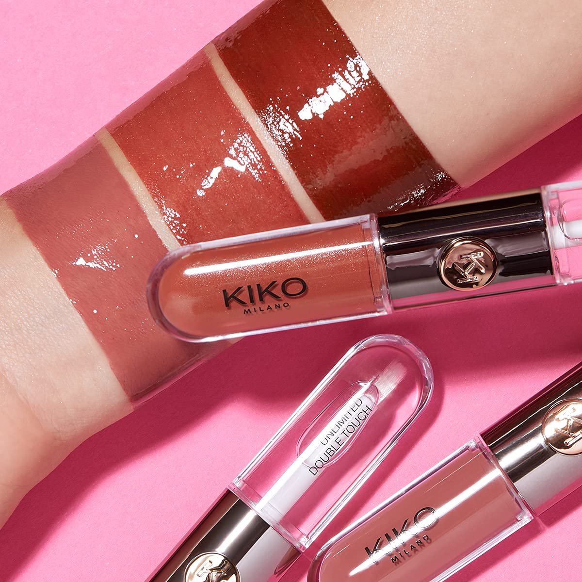 KIKO Milano Unlimited Double Touch Lipstick Kit | 3 Liquid Lipsticks - Image 5
